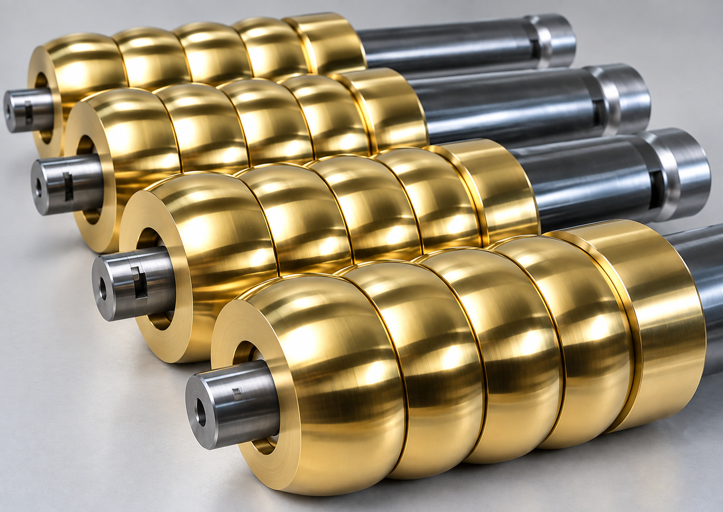Brass rollers
