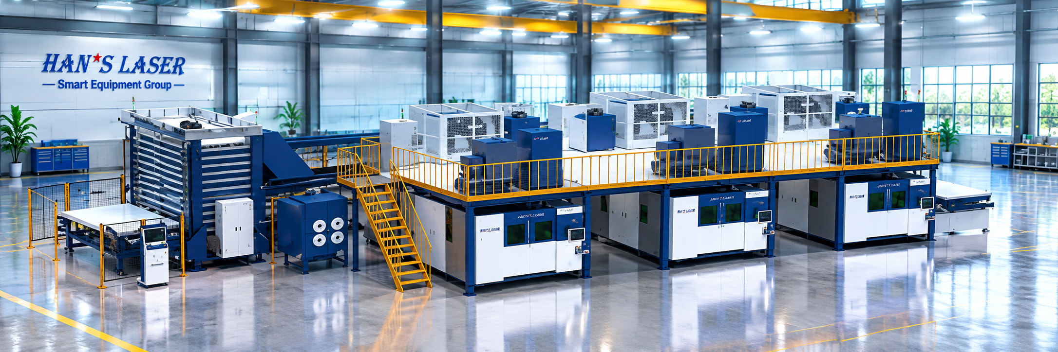 HAN’S LASER Industrial Production Line